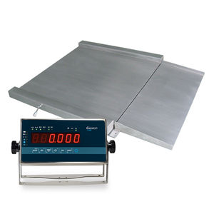 весы с платформой / с LED-дисплеем / из нержавеющей стали / IP65