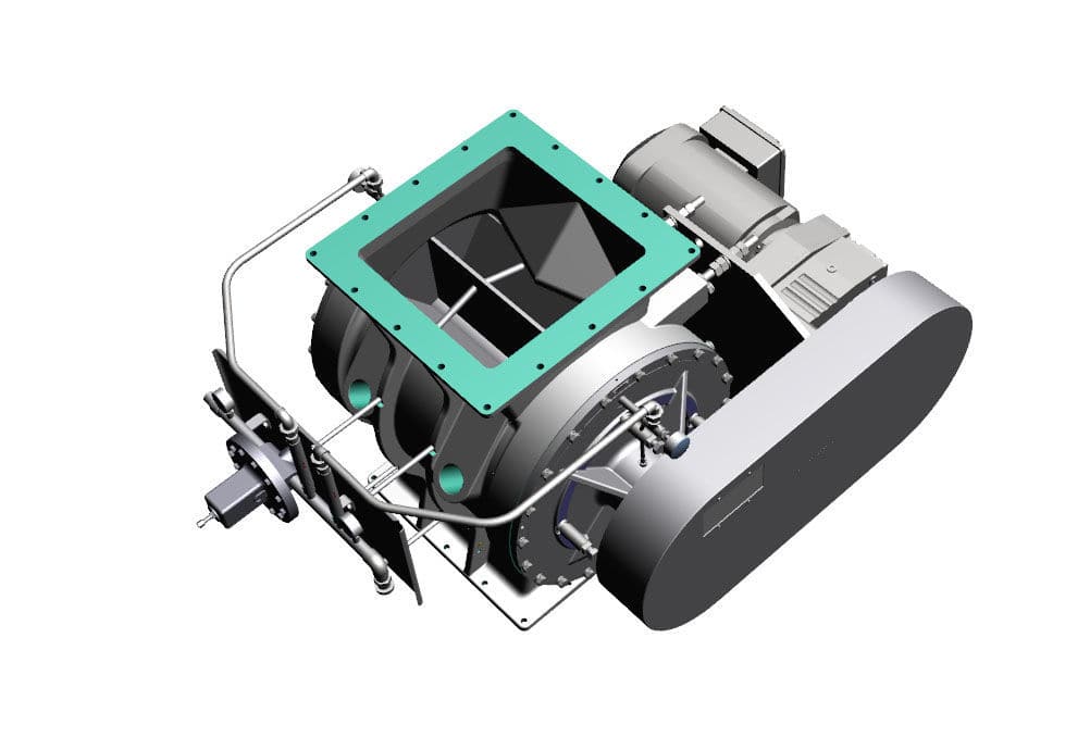 Шлюзовый затвор для пневматической транспортировки - PV - NEU-JKF - для ...