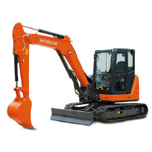 Малогабаритный экскаватор - ZX65USB-5A - HITACHI Construction