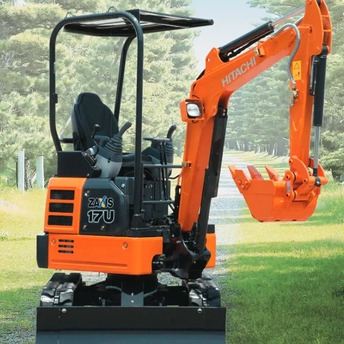 ちゃん Экскаватор мини - ZX17U-5A - HITACHI Construction Machinery