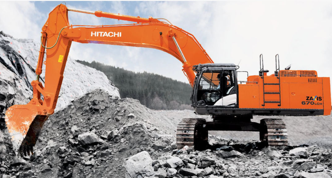 取引♡ Тяжелый экскаватор - ZX670LCH-5G - HITACHI Construction Machinery