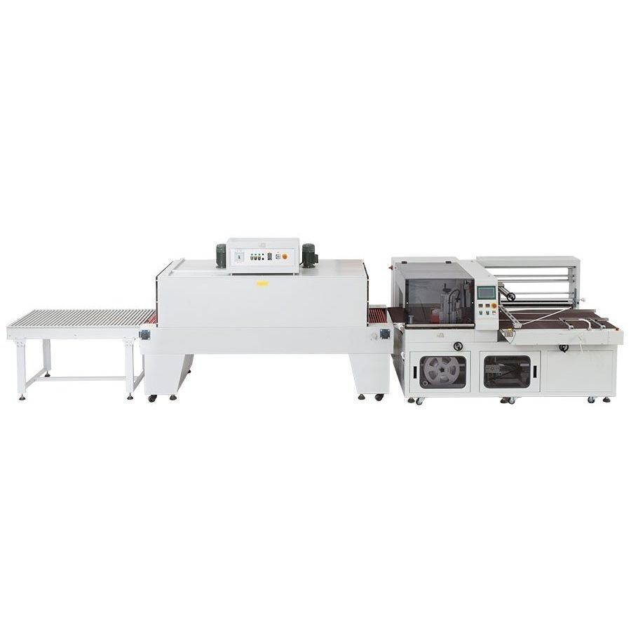 Автоматическая обверточная машина - FL5545TBH+SM5030LX - Qingdao Ausense  Packing Equipment Co., Ltd. - с тоннелем для усадки / с боковой сваркой /  высокая скорость