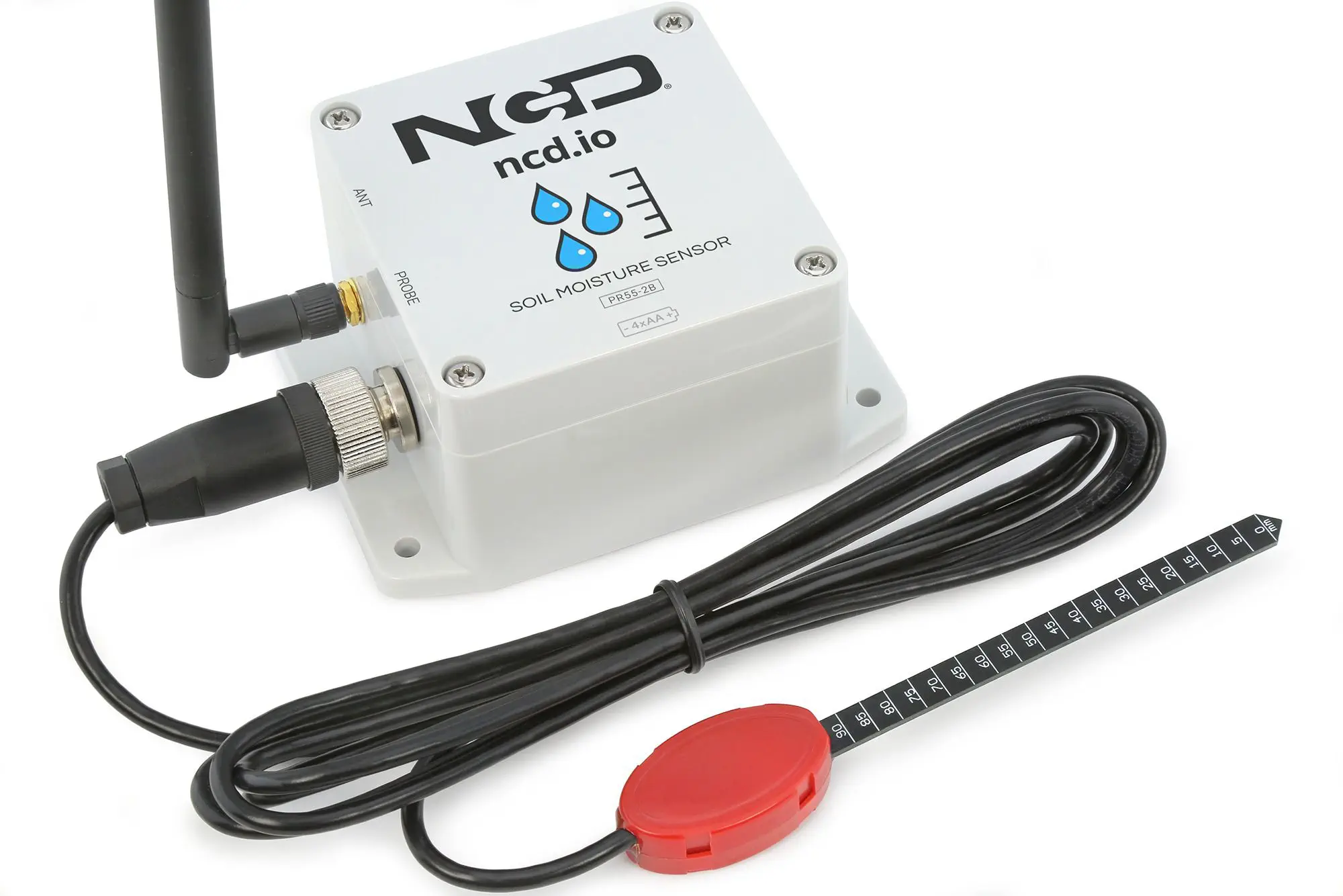 Датчик влажности для почвы - PR55-2B - National Control Devices -  беспроводной / IoT / для промышленности