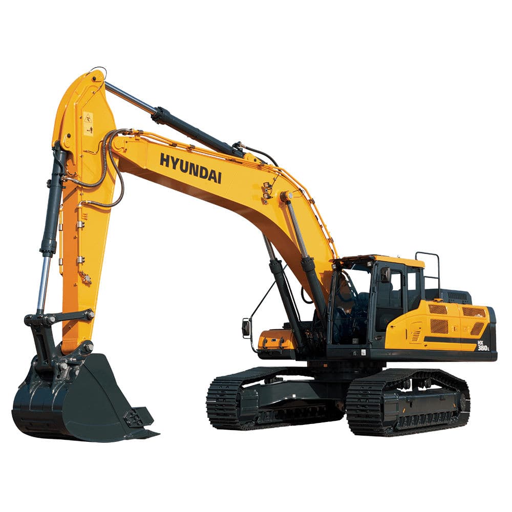 Промежуточный экскаватор - HX380L - Hyundai Construction Equipment  Americas, Inc. - гусеничный / Tier 4 final / для строительной площадки