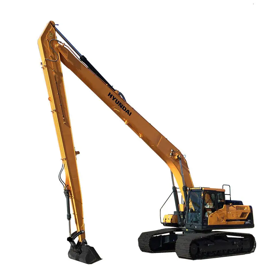 Экскаватор с длинной стрелой - HX300LR - Hyundai Construction Equipment  Americas, Inc. - промежуточный / гусеничный / Tier 4 final