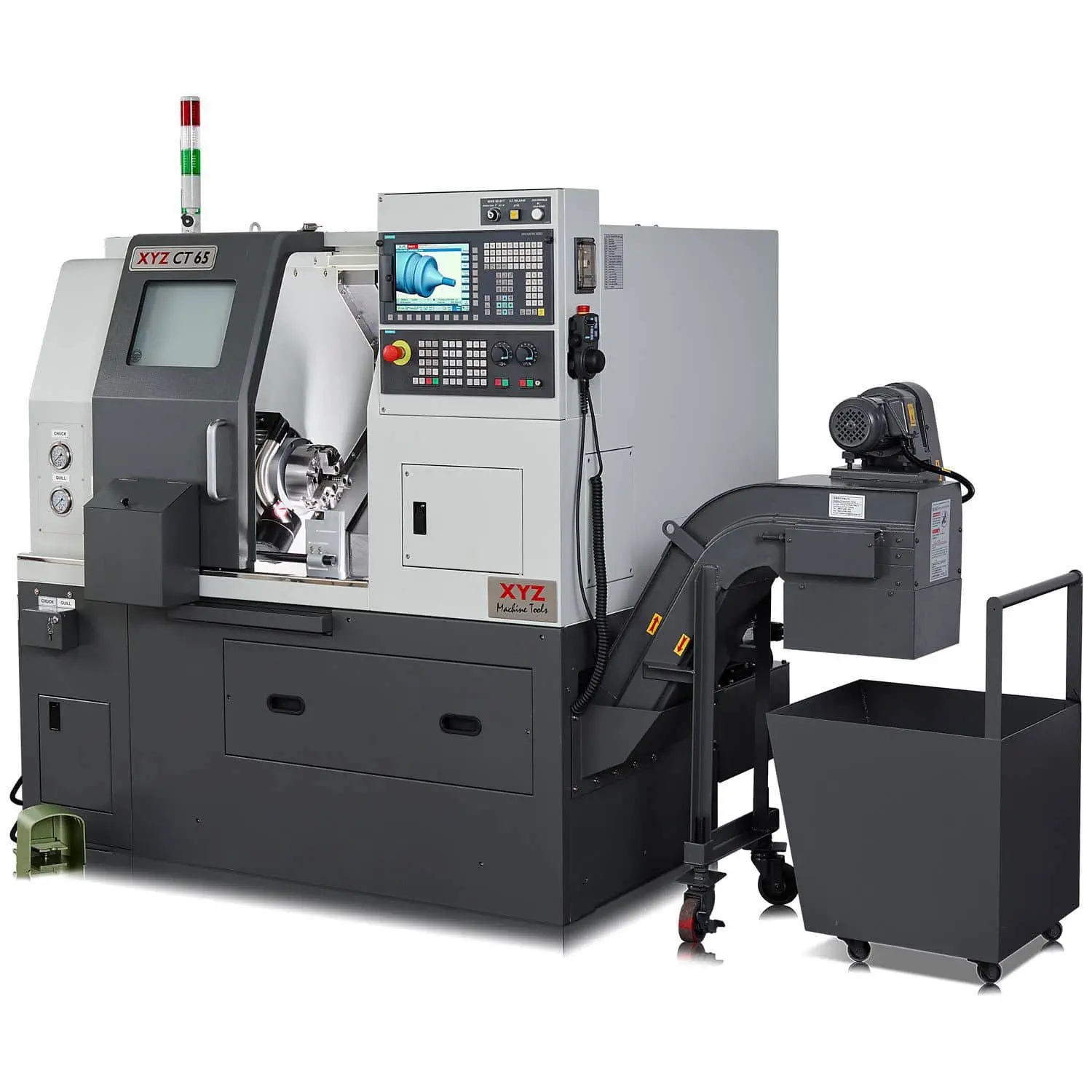 Токарный станок ЧПУ - XYZ CT 65 HD - XYZ Machine Tools - 2 оси