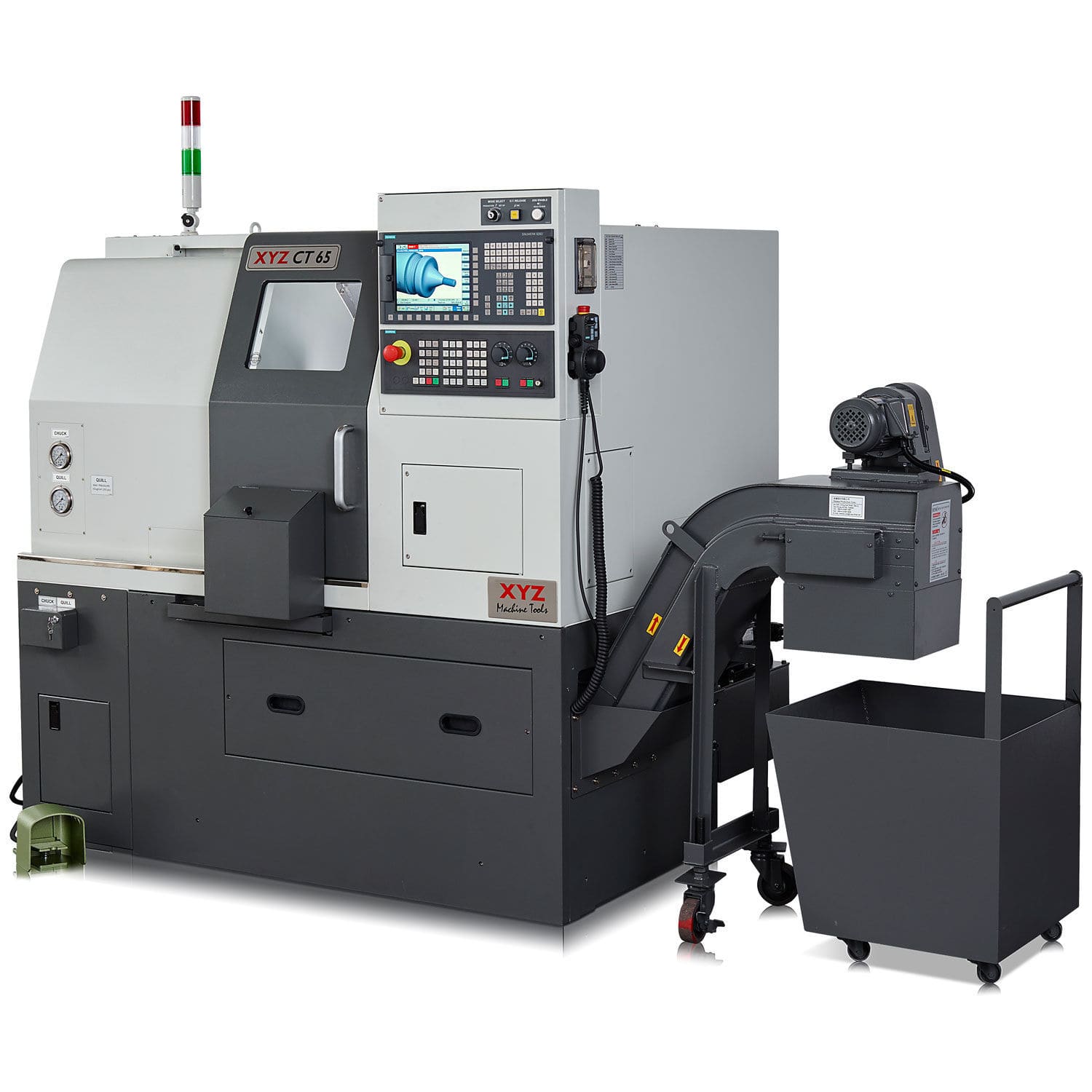 Токарный станок ЧПУ - XYZ CT 65 HD - XYZ Machine Tools - 2 оси