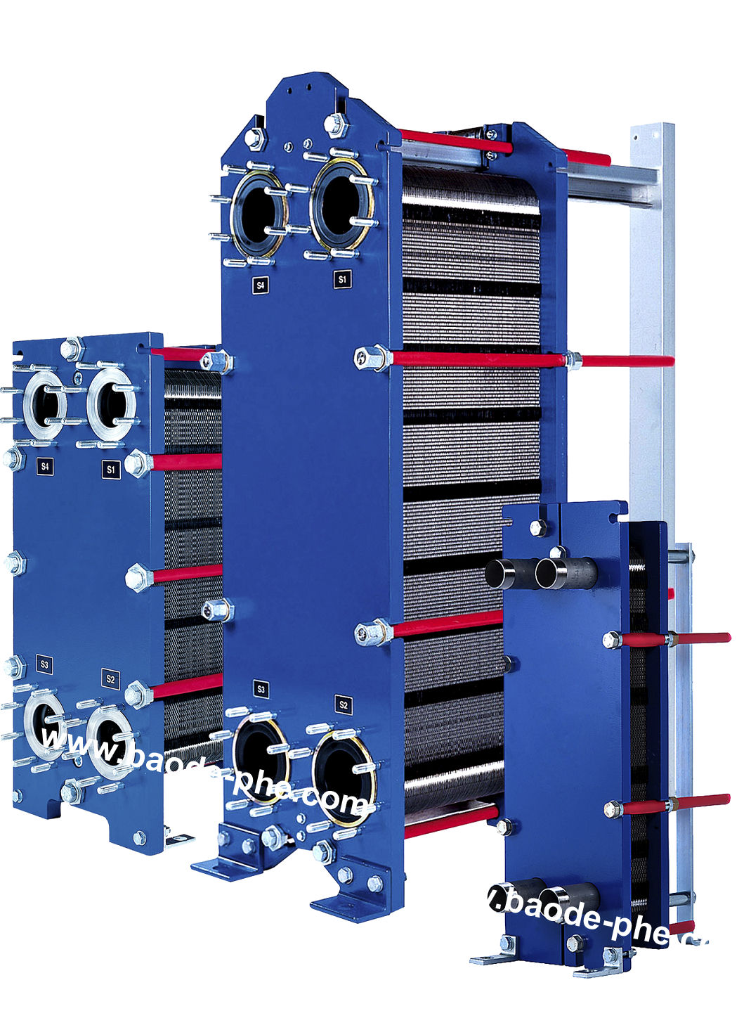 Пластинчатый теплообменник с уплотнениями - BH/BS Series - Baode heat  exchanger co.,ltd - жидкость/жидкость