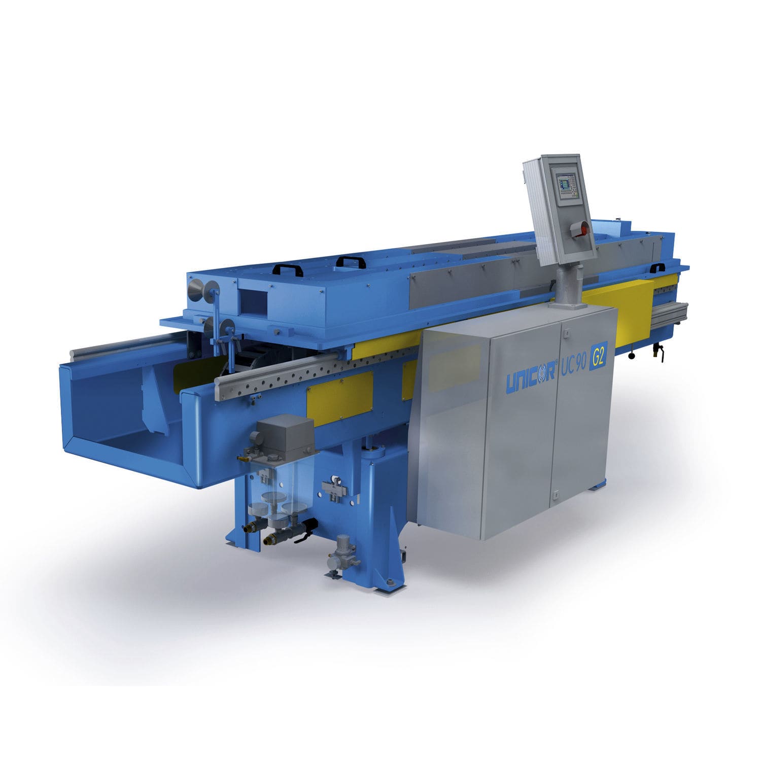 Гофратор для производства гофрированных труб - UC 90 G2 - UNICOR GmbH ...