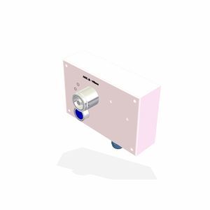 врезной замок с ключом 1