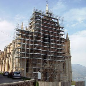 фиксированный строительные леса