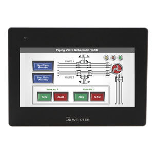 HMI с резистивным сенсорным экраном