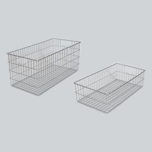 корзина из сетки из нержавеющей стали