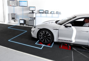 стенд для испытаний тормозов для легковых автомобилей