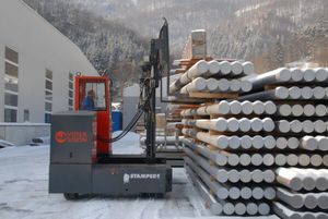 электрическая боковая подъемная тележка