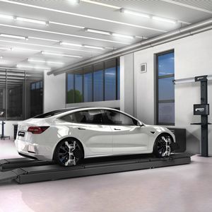 машинa для регулирования геометрии колес 3D