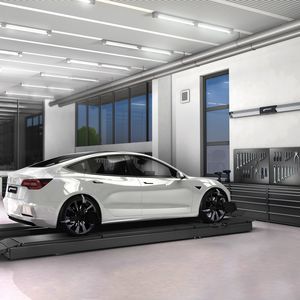 машинa для регулирования геометрии колес 3D 1