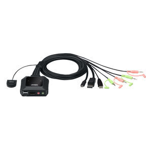 консольный переключатель KVM 2 порта 1