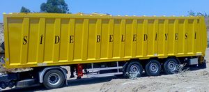 полуприцеп для резервуара с водой