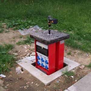 выдвижной блок распределения электричества