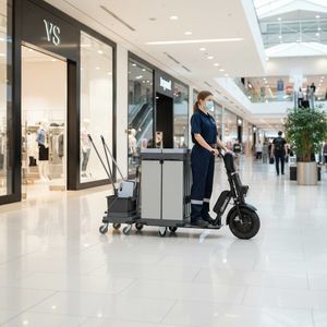 электрический скутер для погрузно-разгрузочных работ