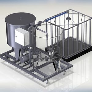 установка безразборной мойки (CIP) для пищевой промышленности
