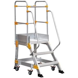 выдвижная лестница из алюминия