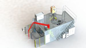 роботизированная ячейка для плазменной резки