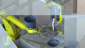 роботизированная ячейка для плазменной резки