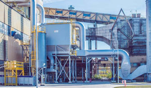 система очистки дымовых газов