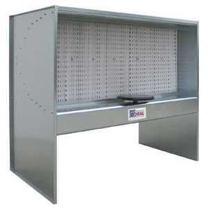 открытая окрасочная кабина