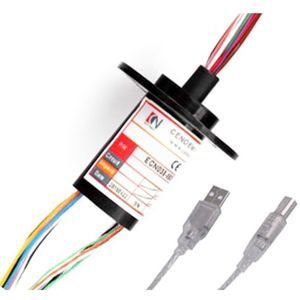 вращающийся коллектор USB