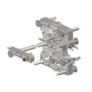 полуформа для горячего прессования для двухэтажной пресс-формы 1