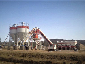 стационарная бетоносмесительная установка