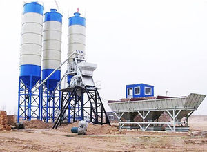 стационарная бетоносмесительная установка