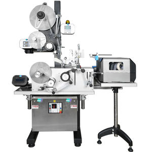 этикетировочная машина для наклеивания на верхнюю часть