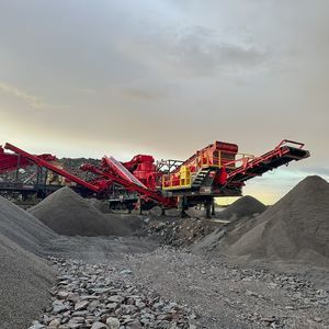 вертикальная ударная камнедробилка 1
