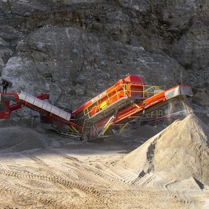 грубое сито для сухого грохочения