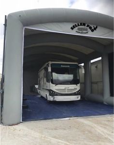 открытая окрасочная кабина
