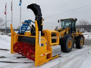 снегоочиститель для компактных погрузчиков