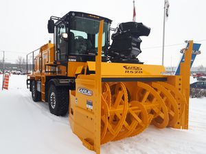 снегоочиститель для компактных погрузчиков