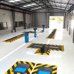 стенд для испытаний тормозов, подвеска, проскальзывание для легковых автомобилей