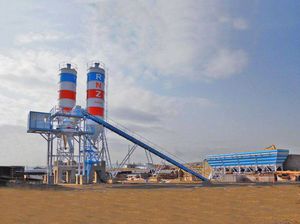 стационарная бетоносмесительная установка