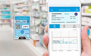 регистратор данных для измерения температуры