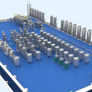 полуавтоматическая экстракционная установка