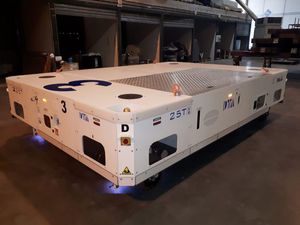 AGV для разгрузочно-погрузочных работ