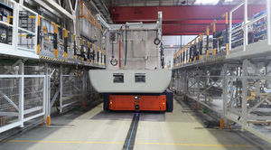 AGV для разгрузочно-погрузочных работ