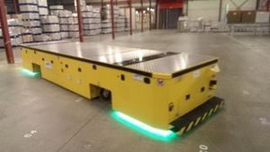 AGV для разгрузочно-погрузочных работ