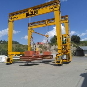колесный козловой кран 1