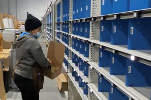 система подготовки управления световая индикация ячейки отбора